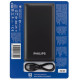 Power Bank Philips 20000mAh 20W Black - Фото 3
