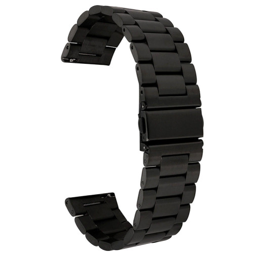 Ремешок Rolex 3 Bead 22 mm Универсальний Black