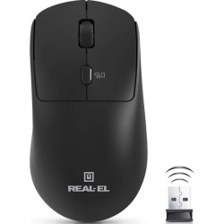 Мышка REAL-EL RM-317 Wireless Black (EL123200052)