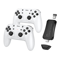 Геймпад Hoco GA31 TV-PC Game Stick с 2 беспроводных джойстика и 20000 игр