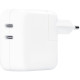 Сетевое зарядное устройство Apple Dual 35W White (MNWP3) - Фото 1