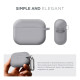 Чохол для навушників ArmorStandart Hang Case для Apple AirPods Pro 2 Light Grey (ARM68587) - Фото 2