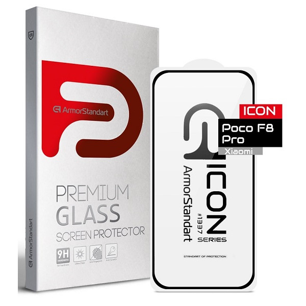 Скло захисне Armorstandart Icon Xiaomi Poco F8 Pro (ARM89245)