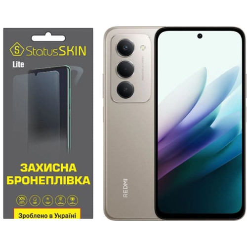Полиуретановая пленка StatusSKIN Lite для Xiaomi Redmi 15 4G Глянцевая