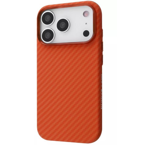 Чехол Proove Gleam Case with Magnetic Ring для iPhone 17 Pro Max Orange Fiber (PCGCIP17PM78)