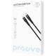Кабель Proove Simple Silicone Type-C to Lightning 27W 1m Black (CCSS27002101) - Фото 2