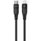 Кабель Proove Simple Silicone Type-C to Lightning 27W 1m Black (CCSS27002101) - Фото 1