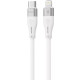 Кабель Proove Simple Silicone Type-C to Lightning 27W 1m White (CCSS27002102) - Фото 1