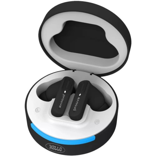 Bluetooth-гарнитура Proove Mello TWS with ANC (APP) Black (TWML0001AP01)