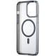 Чохол WIWU Magnetic Crystal with MagSafe для iPhone 13 Pro Max Black - Фото 2