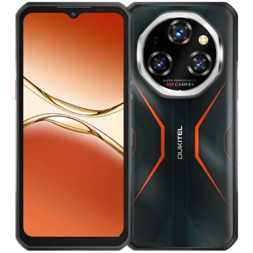 Смартфон Oukitel WP55S 8/256GB Black-Orange EU
