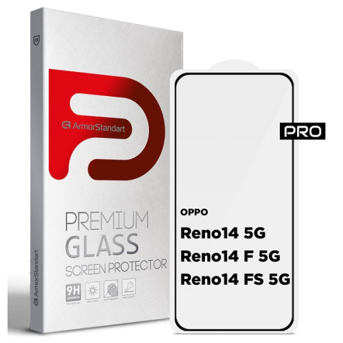 Защитное стекло ArmorStandart Pro для OPPO Reno14 5G/Reno14 F 5G/Reno14 FS 5G (ARM87130)