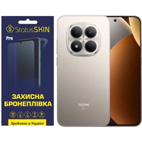 Поліуретанова плівка StatusSKIN Pro на екран Xiaomi Redmi Note 15 Pro 5G Матова