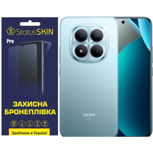 Полиуретановая пленка StatusSKIN Pro на экран Xiaomi Redmi Note 15 Pro+ 5G Глянцевая