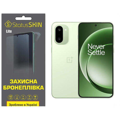 Полиуретановая пленка StatusSKIN Lite на экран OnePlus 15R Глянцевая