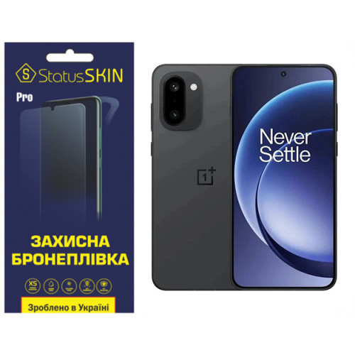 Поліуретанова плівка StatusSKIN Pro на екран OnePlus 15R Матова