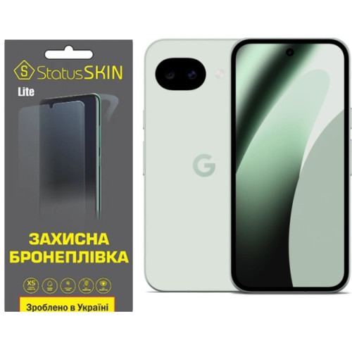 Полиуретановая пленка StatusSKIN Lite на экран Google Pixel 10a Глянцевая