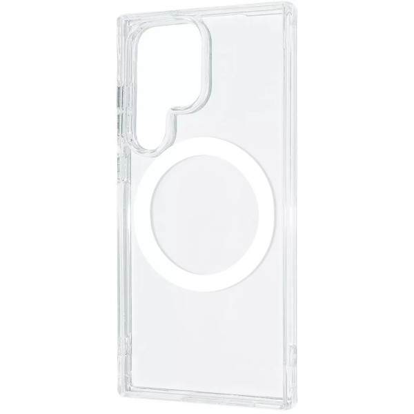 Чохол WAVE Clear Case (PC+TPU) with Magnetic Ring для Samsung S26 Ultra 5G Прозорий