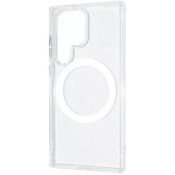 Чехол WAVE Clear Case (PC+TPU) with Magnetic Ring для Samsung S26 Ultra 5G Прозрачный