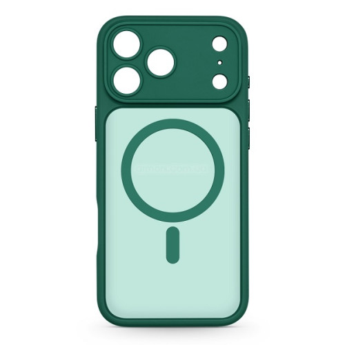 Чехол ArmorStandart Lush MagCase для Apple iPhone 17 Pro Max Dark Green (ARM87500)