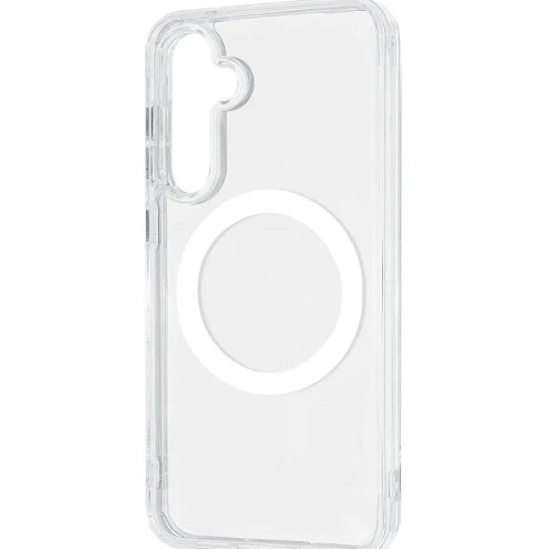 Чехол WAVE Clear Case (PC+TPU) with Magnetic Ring для Samsung Galaxy A37 Clear