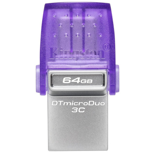 Флеш память Kingston DataTraveler microDuo 3C 64GB Type-C  (DTDUO3CG3/64GB)