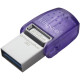 Флеш память Kingston DataTraveler microDuo 3C 256GB Type-C USB 3.2 (DTDUO3CG3/256GB) - Фото 2