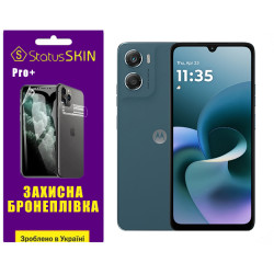 Полиуретановая пленка StatusSKIN Pro+ для Motorola Moto G06 Матовая