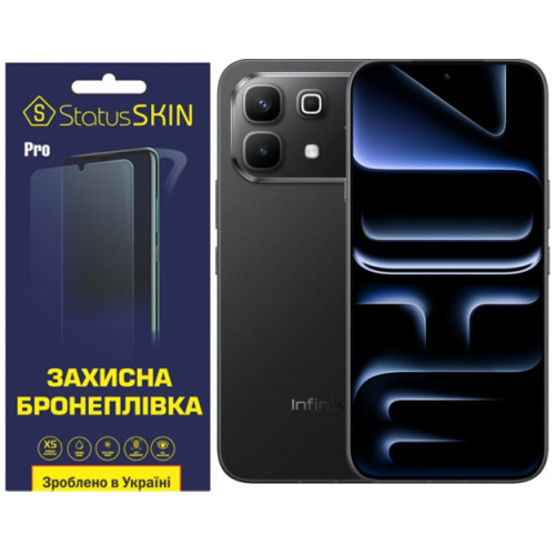 Полиуретановая пленка StatusSKIN Pro на экран Infinix Note 60 Глянцевая
