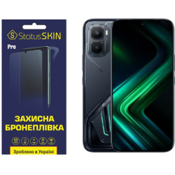 Полиуретановая пленка StatusSKIN Pro на экран Infinix GT 50 Pro Глянцевая