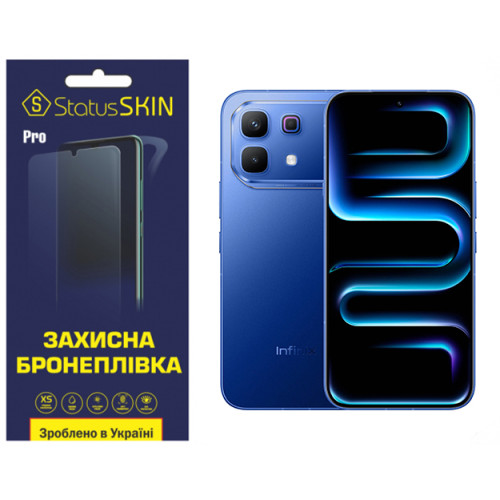 Полиуретановая пленка StatusSKIN Pro на экран Infinix Note 60 Pro Глянцевая