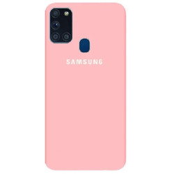 Чехол Silicone Case Samsung M31 Pink