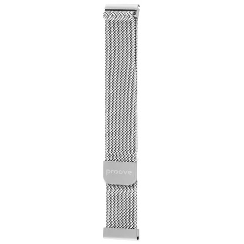 Ремешок Proove Metal Loop 20 mm Silver (WBMLUW20MM29)