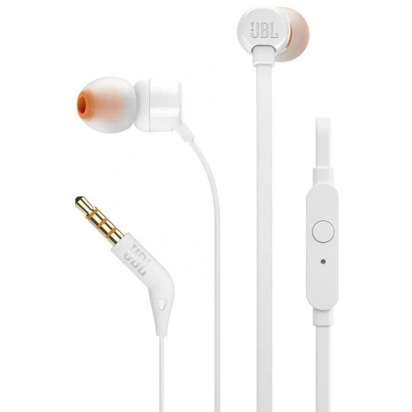 Bluetooth-гарнітура JBL Tune 110 Eco White (JBLT110WHTE)