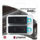 Флеш память Kingston DT Exodia 64GB USB 3.2 Black/Blue 2 Pieces (DTX/64GB-2P) - Фото 2