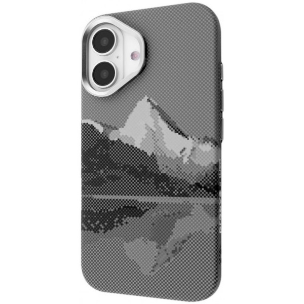 Чохол Proove Gleam Case with Magnetic Ring для iPhone 17 Silver Peak (PCGCIP170069)