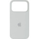 Чехол Silicone Case для iPhone 17 Pro Max White - Фото 1