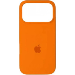 Чехол Silicone Case для iPhone 17 Pro Hermes Orange