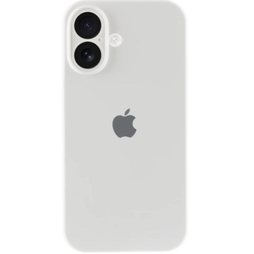 Чехол Silicone Case для iPhone 17 White
