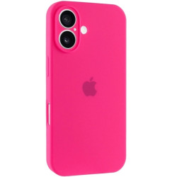Чехол Silicone Case для iPhone 17 Neon Pink