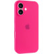 Чехол Silicone Case для iPhone 17 Neon Pink - Фото 1
