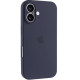 Чехол Silicone Case для iPhone 17 Midnight Blue - Фото 1