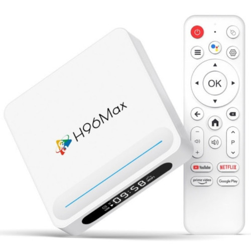 Приставка Smart TV H96 Max H618 Plus 4GB/32GB White