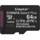 Карта пам'яті Kingston Canvas Select Plus microSDXC 64GB UHS-I R100MB/s (SDCS3/64GBSP) - Фото 1