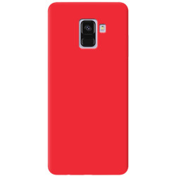 Чехол силиконовый для Samsung A8 Plus А730 Red