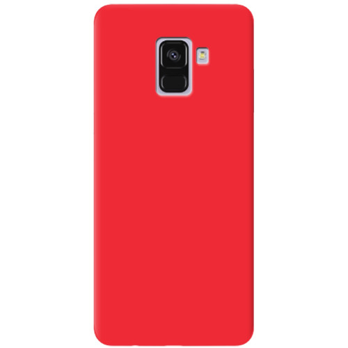 Чехол силиконовый для Samsung A8 Plus А730 Red