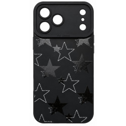 Чехол DM Camera Cover для Apple iPhone 17 Pro Silver Stars