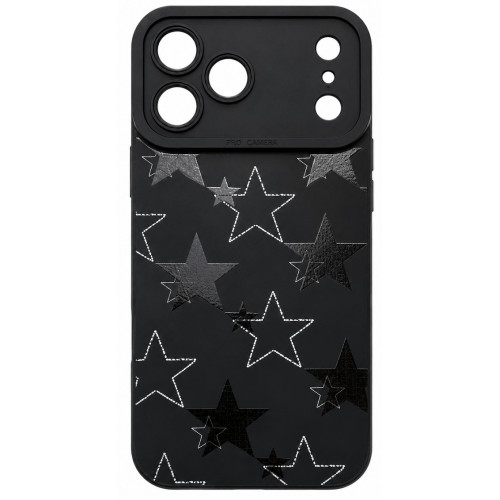 Чехол DM Camera Cover для Apple iPhone 17 Pro Silver Stars