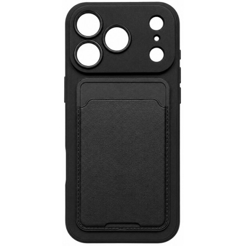 Чехол DM Camera Cover with Card Holder для Apple iPhone 17 Pro Black