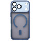 Чехол DM Lens Protection with MagSafe для Apple iPhone 17 Pro Light Blue - Фото 1
